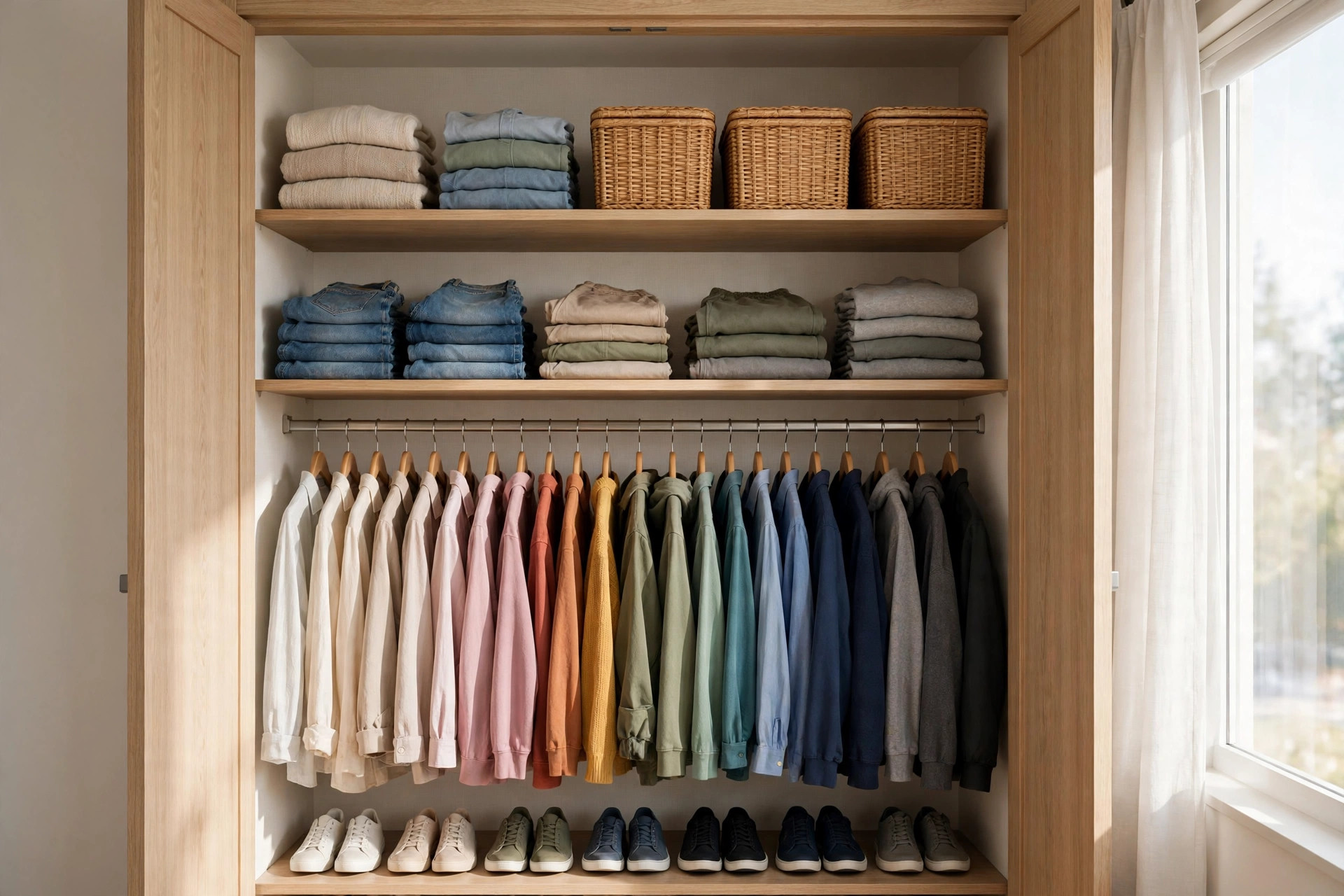 Bedroom Closet Organization Ideas for Small Spaces