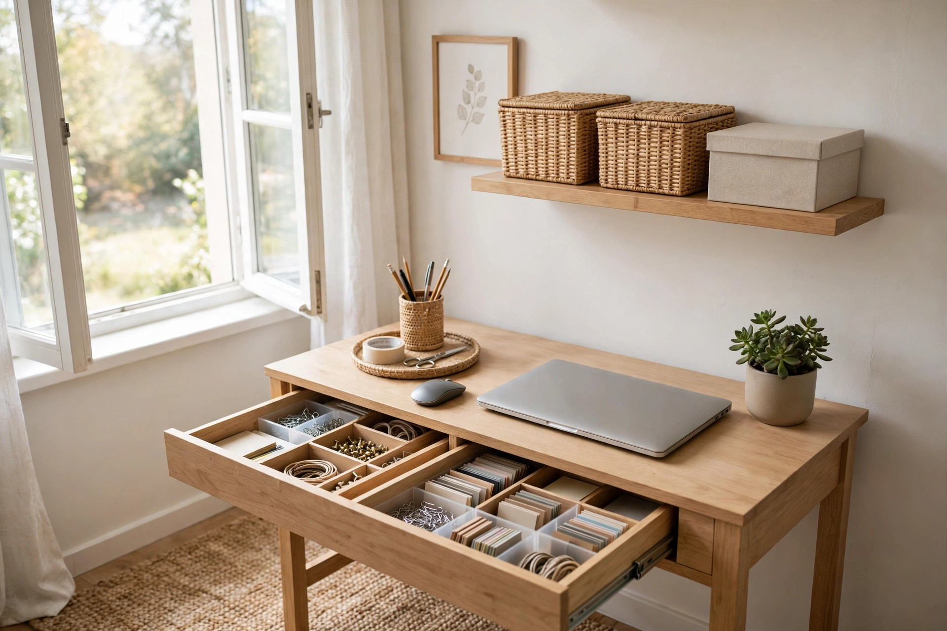 Home Office Organization on a Budget