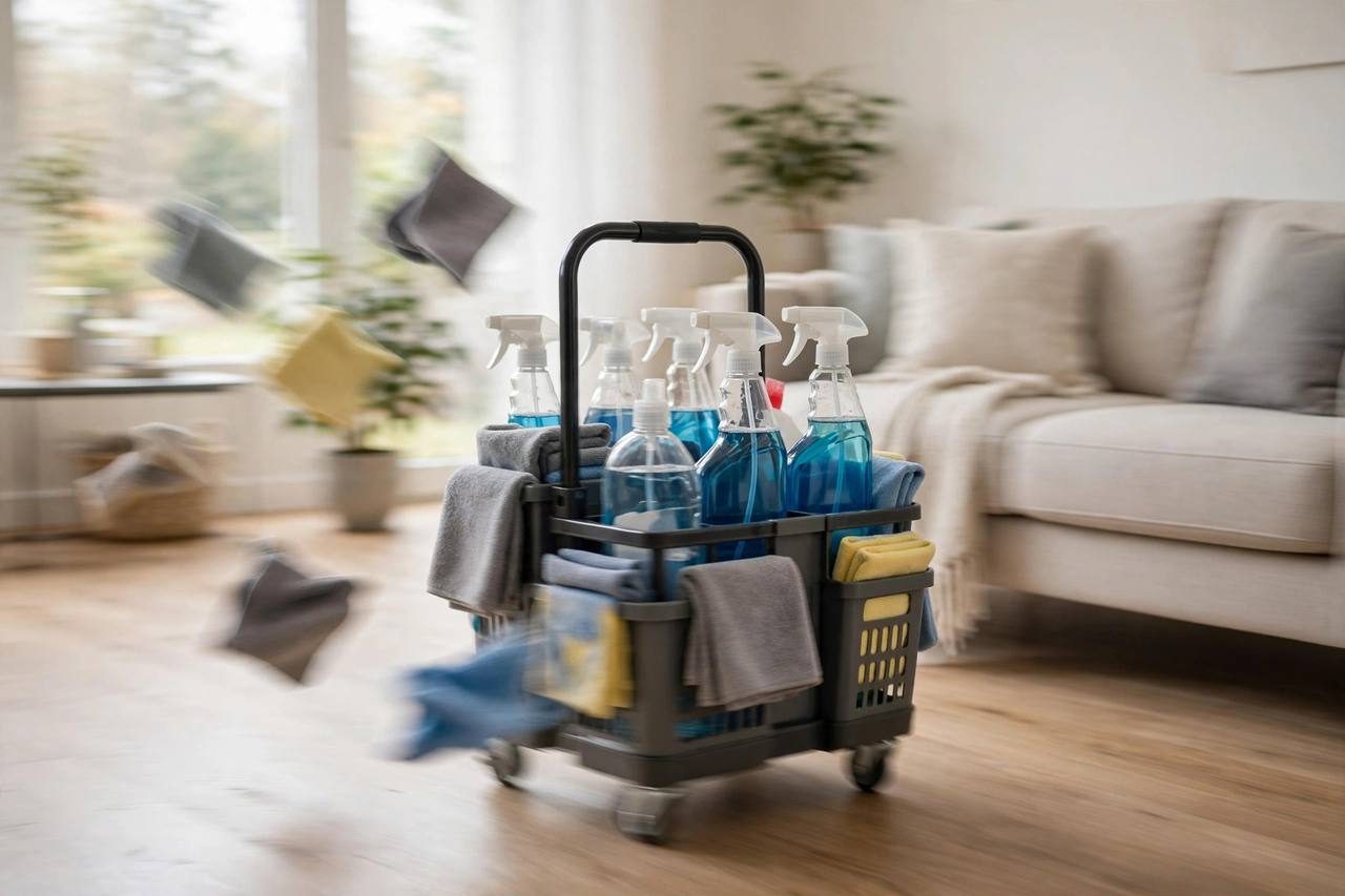 The 4-Hour Whole-House Speed-Cleaning System